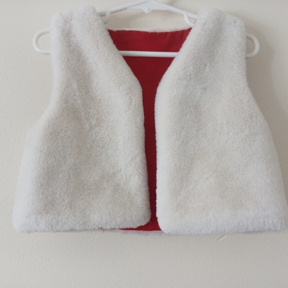 4T Girls Faux Fur Vest - Picture 3 of 7